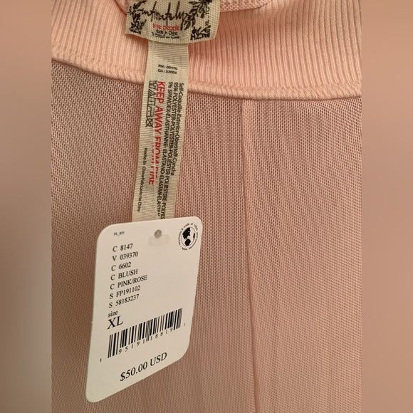 NWT Free People Intimates Gadot half slip Elegant ballet Pink Maxi Skirt size XL - Picture 12 of 12